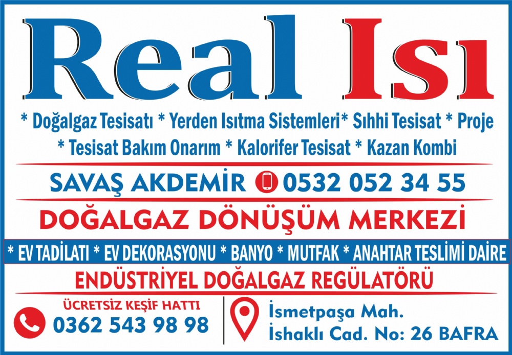 19 MAYIS, ENGİZ REAL DOĞALGAZ, ISI POMPASI