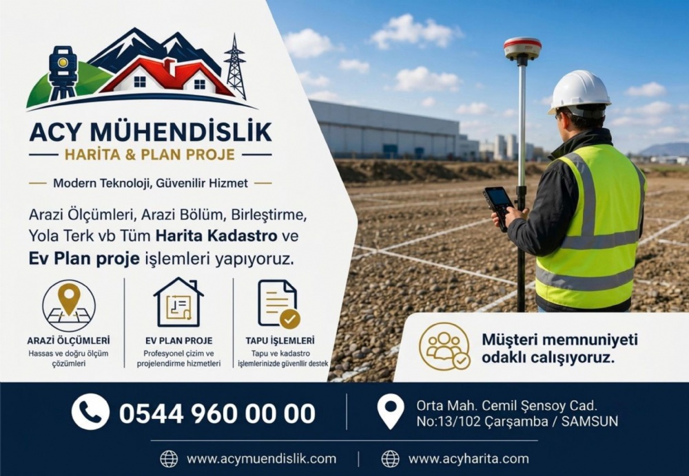 ACY HARİTA MÜHENDİSLİK ÇARŞAMBA